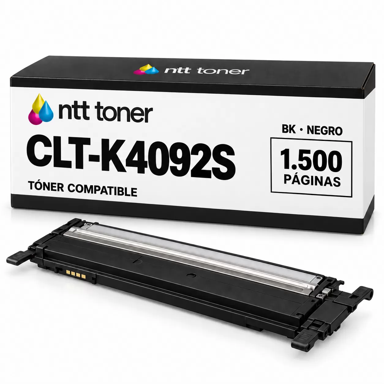 Toner Samsung CLT-K4092S Negro Compatible Toner Samsung CLT-K4092S Negro Compatible